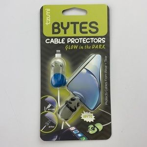 🔥5/$25🔥Tzumi Bytes Cable Protectors - Glow in the Dark